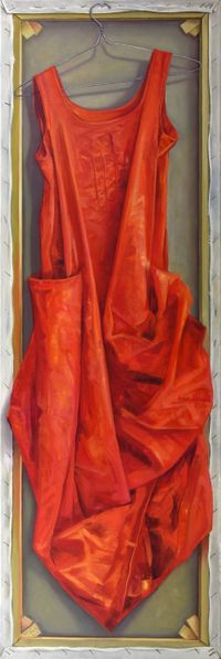 Nr. 606, FEIERTAG, 150 x 50 cm, &Ouml;l auf Leinwand, Ewa Kwasniewska, 2017 (2)